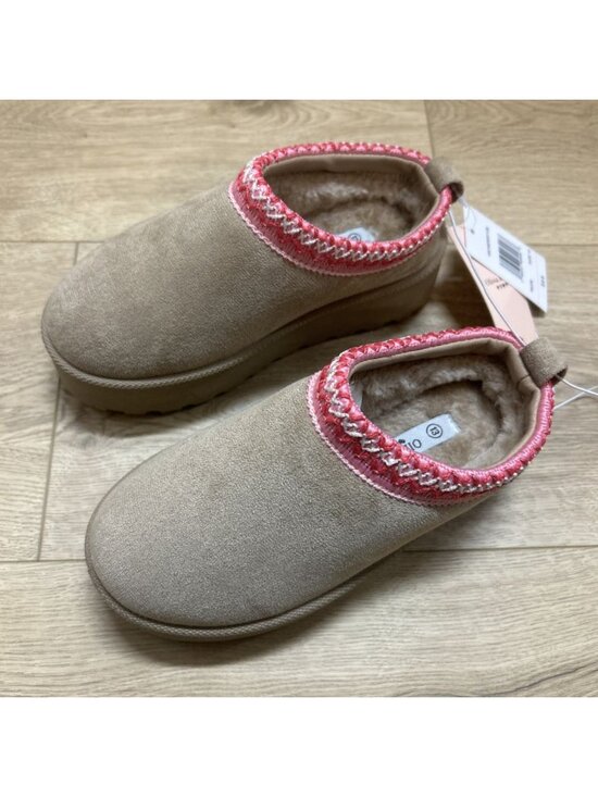 Olivia & Kate Other - Olivia & Kate Girl’s Slip-On Taupe Wedge Shoes Size 13 Brand New No Box